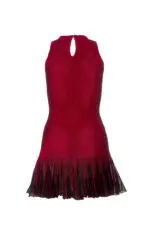 Vestido Curto Plissado Transparência - Imagem 2