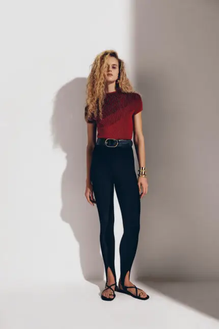 Calca Legging Canelada Pezinho