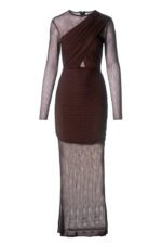 Vestido Longo Drapeado - Imagem 9